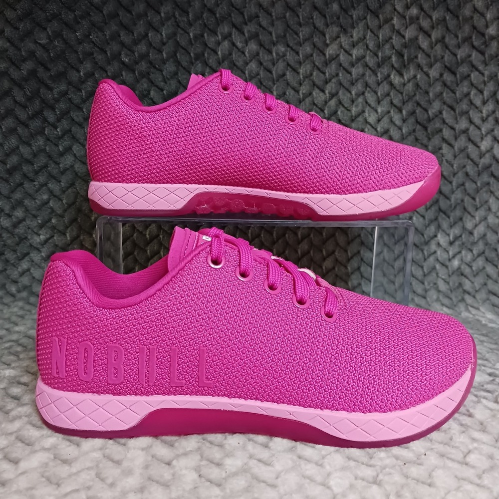 Nobull Outwork Women's Gym Workout Training Sneakers Shoes Neon Pink Size 7